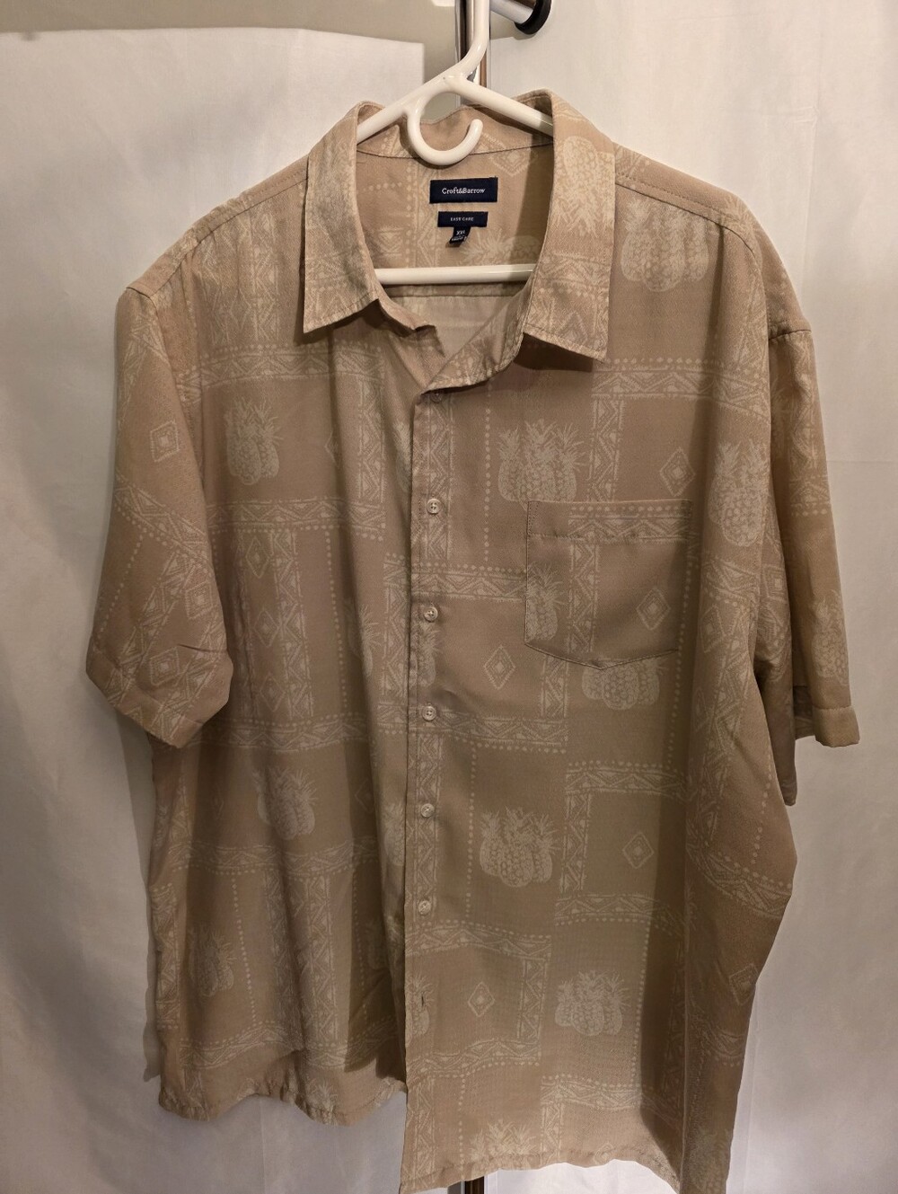 Hawaiin Style Button-Front Shirt